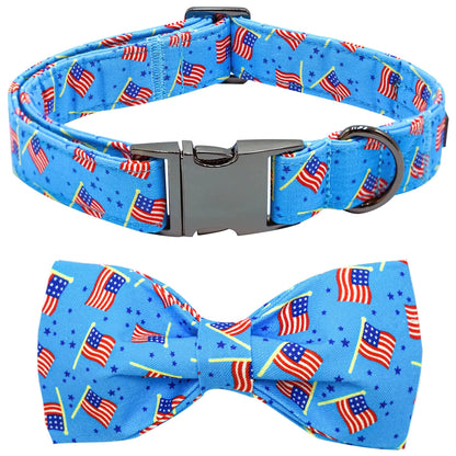 Patriotic Pup Adjustable Collar