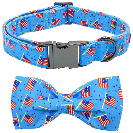 Patriotic Pup Adjustable Collar