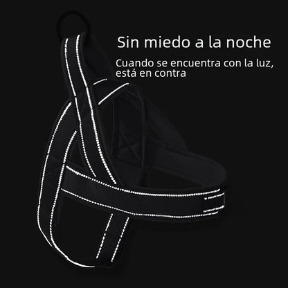 2024 Tactical Nylon Dog Harness with Leash (Medium/Large)