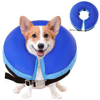 SAWMONG Inflatable Recovery Dog Collar
