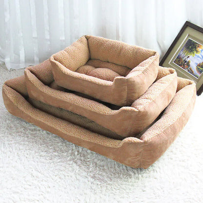 Teddy Golden Retriever Dog Bed and Pet House