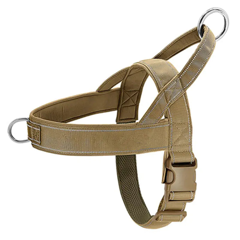 2024 Tactical Nylon Dog Harness with Leash (Medium/Large)