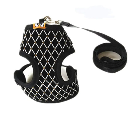 Dog Breast Sling and Leash for Small Dogs and Cats