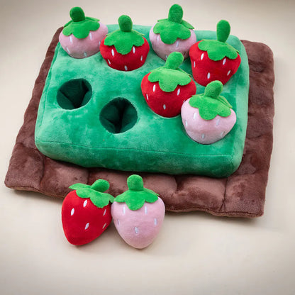 Chick Gopher Hide and Seek Plush Toy for Pets