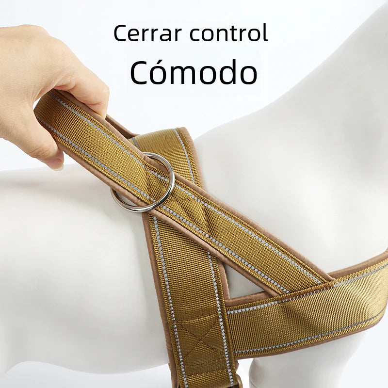 2024 Tactical Nylon Dog Harness with Leash (Medium/Large)